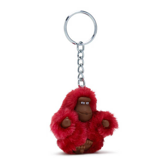 Kipling Sven Extra Small Monkey Keychain Accessoires Rood Roze | BE 1986FD